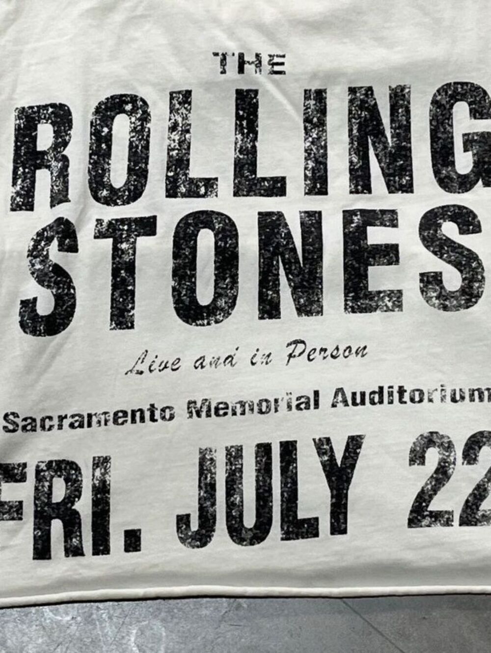 The Rolling Stones Preowned Small Cropped T-shirt